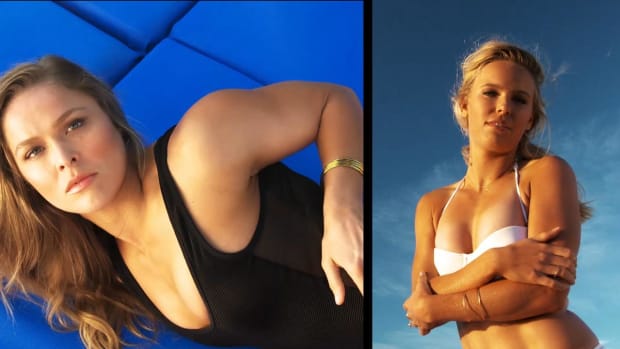 Ronda Rousey vs Caroline Wozniacki 
